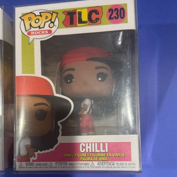 Funko Pop! TLC Trio Set - Chilli, T-Boz, Left Eye #228,229,230 NEW - Picture 4 of 6